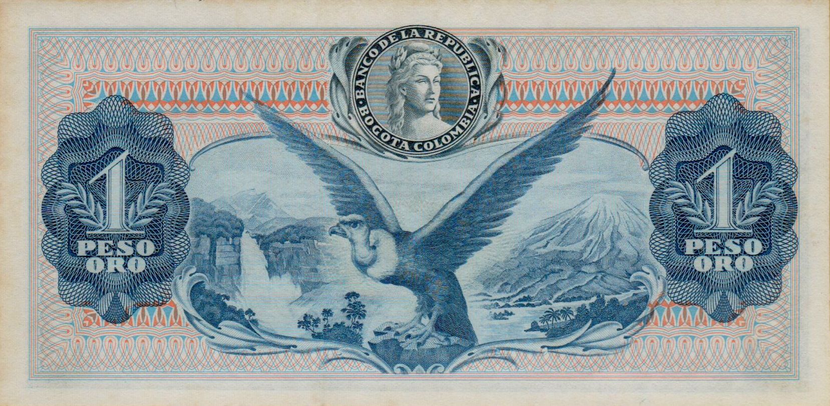 Colombia 1 1959 UNC P-404/a
